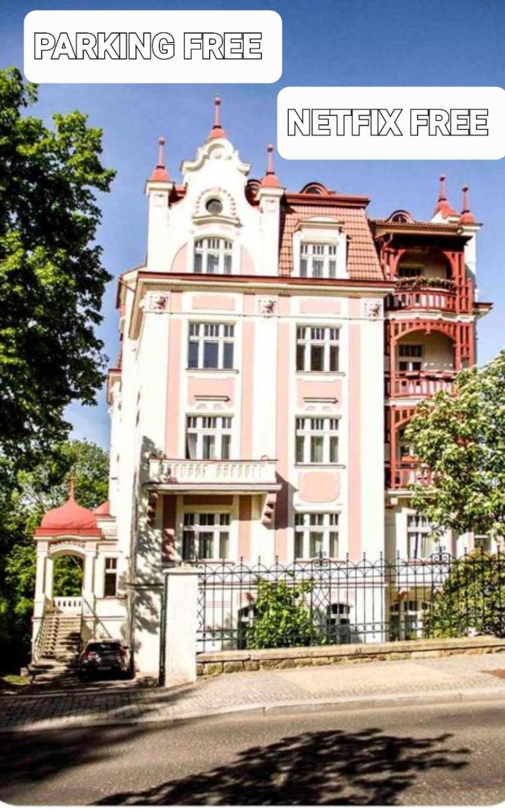 Apartman Vila Bayer Karlovy Vary Bagian luar foto