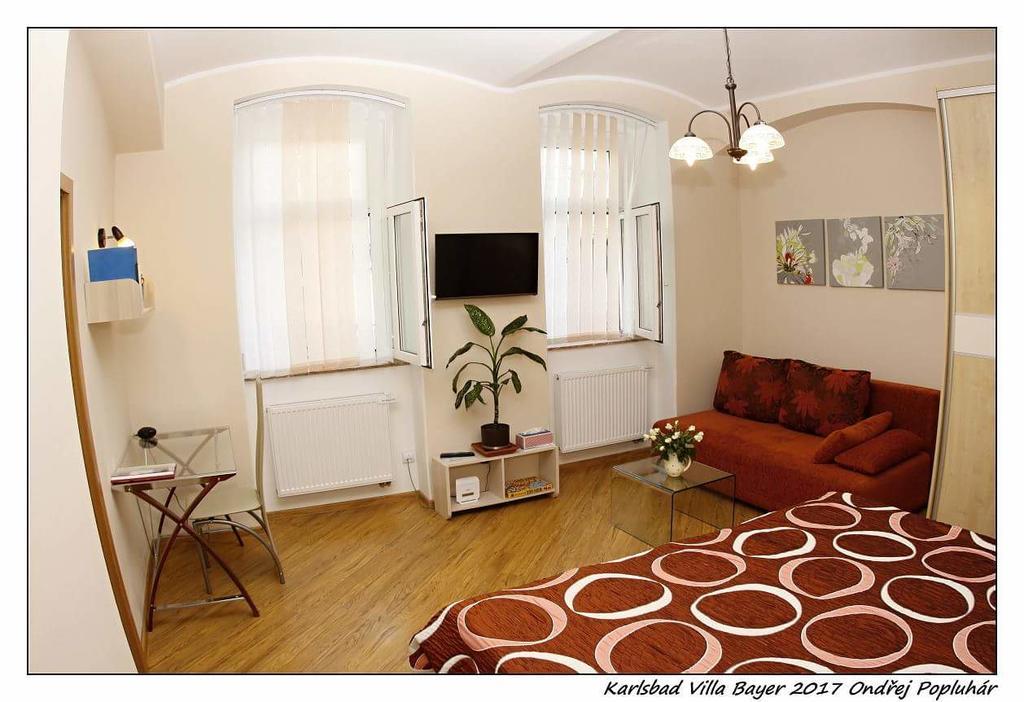 Apartman Vila Bayer Karlovy Vary Bagian luar foto